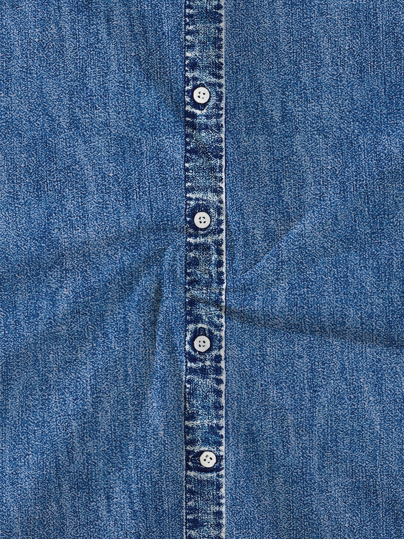 Helen | Vestido de denim retro de corte elegante