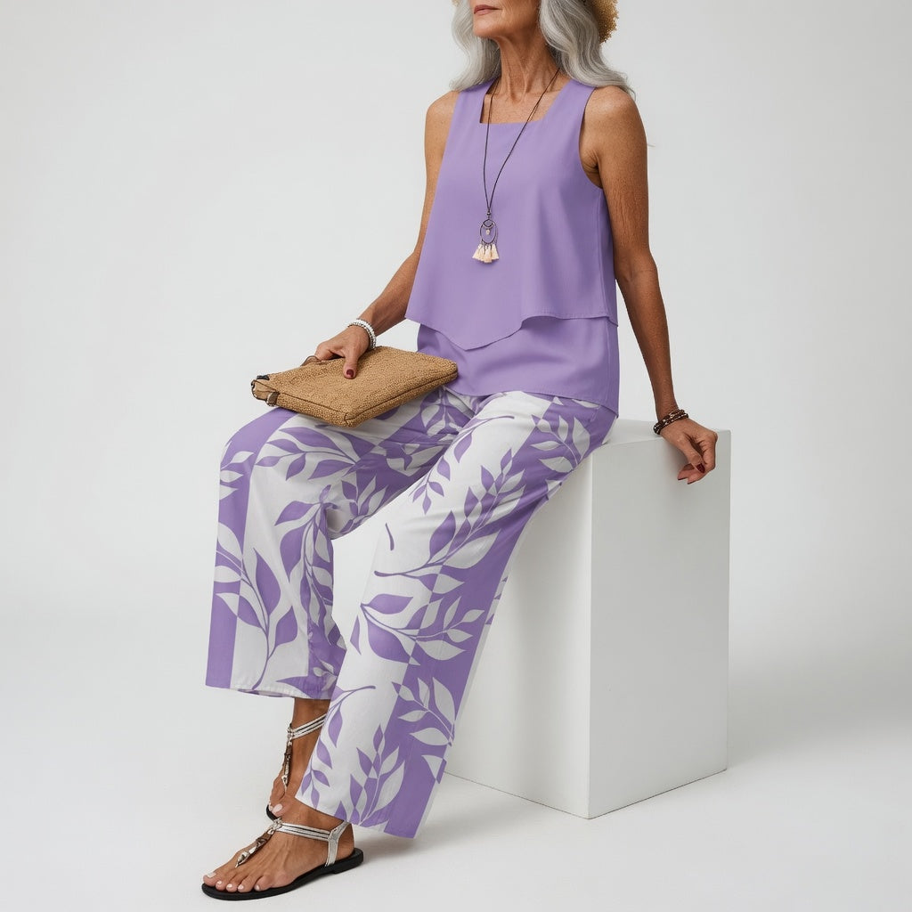 Laventria | Conjunto Floritura Lavanda