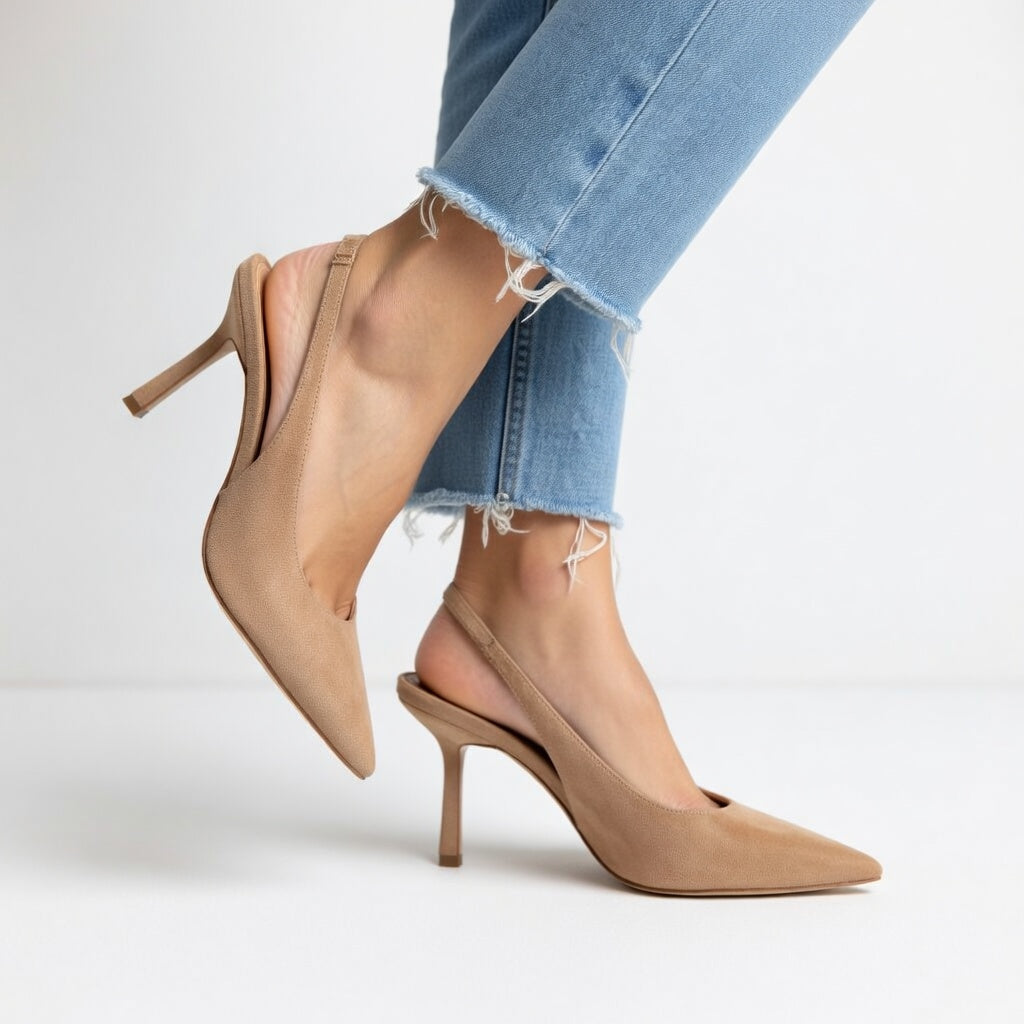 Élissane™ — Zapatos de tacón abiertos, elegantes, femeninos y ergonómicos
