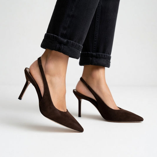 Élissane™ — Zapatos de tacón abiertos, elegantes, femeninos y ergonómicos