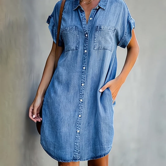 Helen | Vestido camisero abotonado