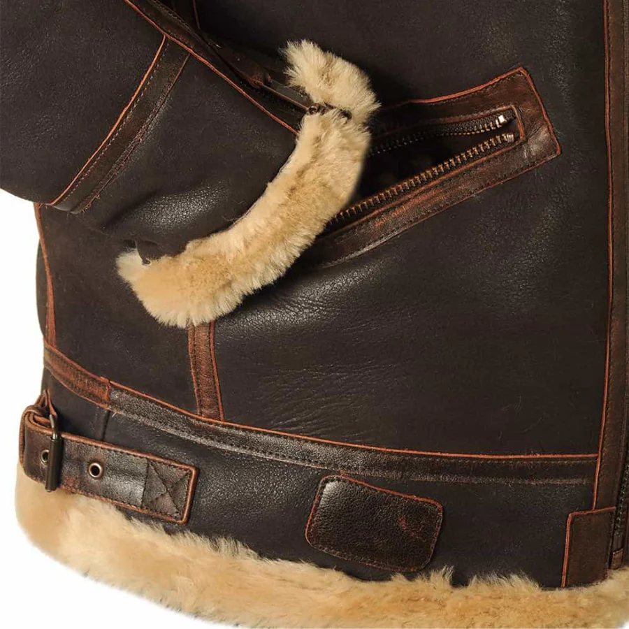 Marco| Chaqueta de piloto elegante Maverick