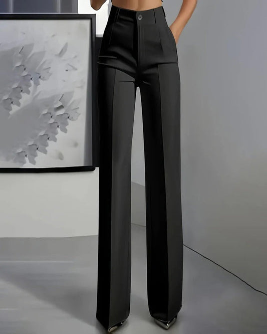 Jessica | Pantalón Elegante de Cintura Alta