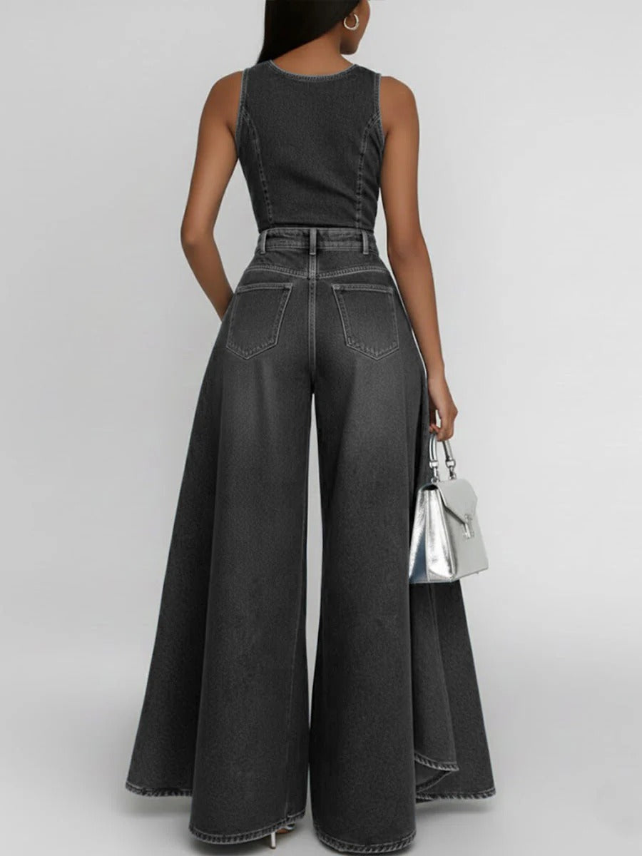 Alicia| Vestido Vaquero Elegante