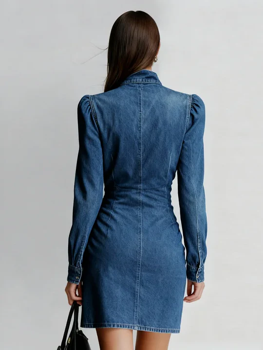 Mía| Vestido Vaquero Elegante
