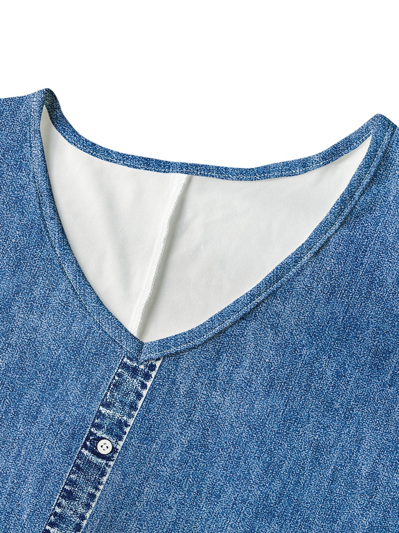 Helen | Vestido de denim retro de corte elegante