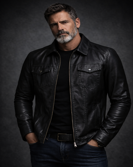 Paul| Chaqueta De Cuero