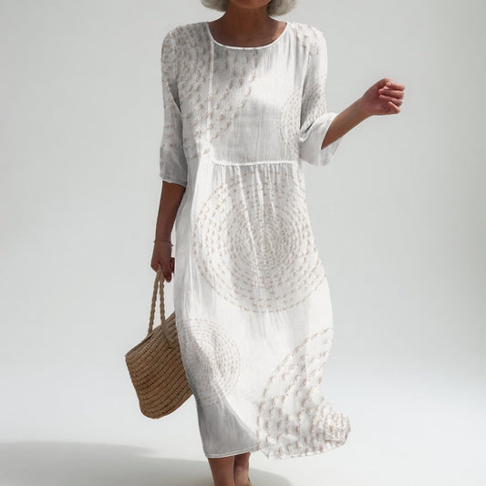 Améliane™ — Elegante vestido midi con delicados detalles