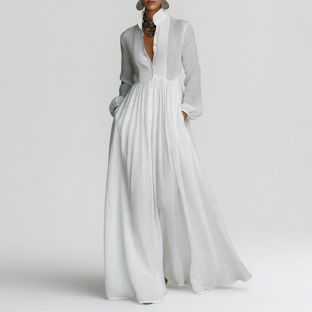 Élisa™ — Vestido largo minimalista y elegante