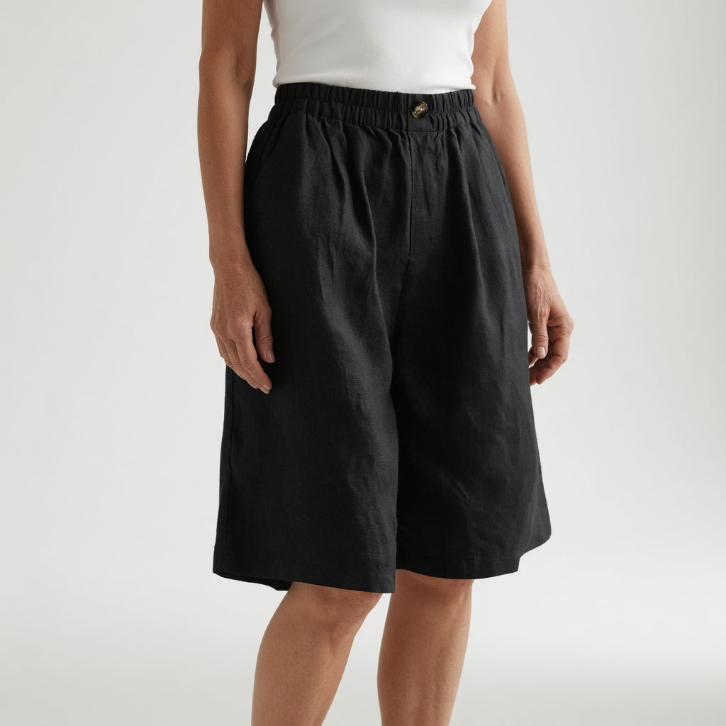 Wandeline™ — Pantalones cortos holgados con cintura elástica.