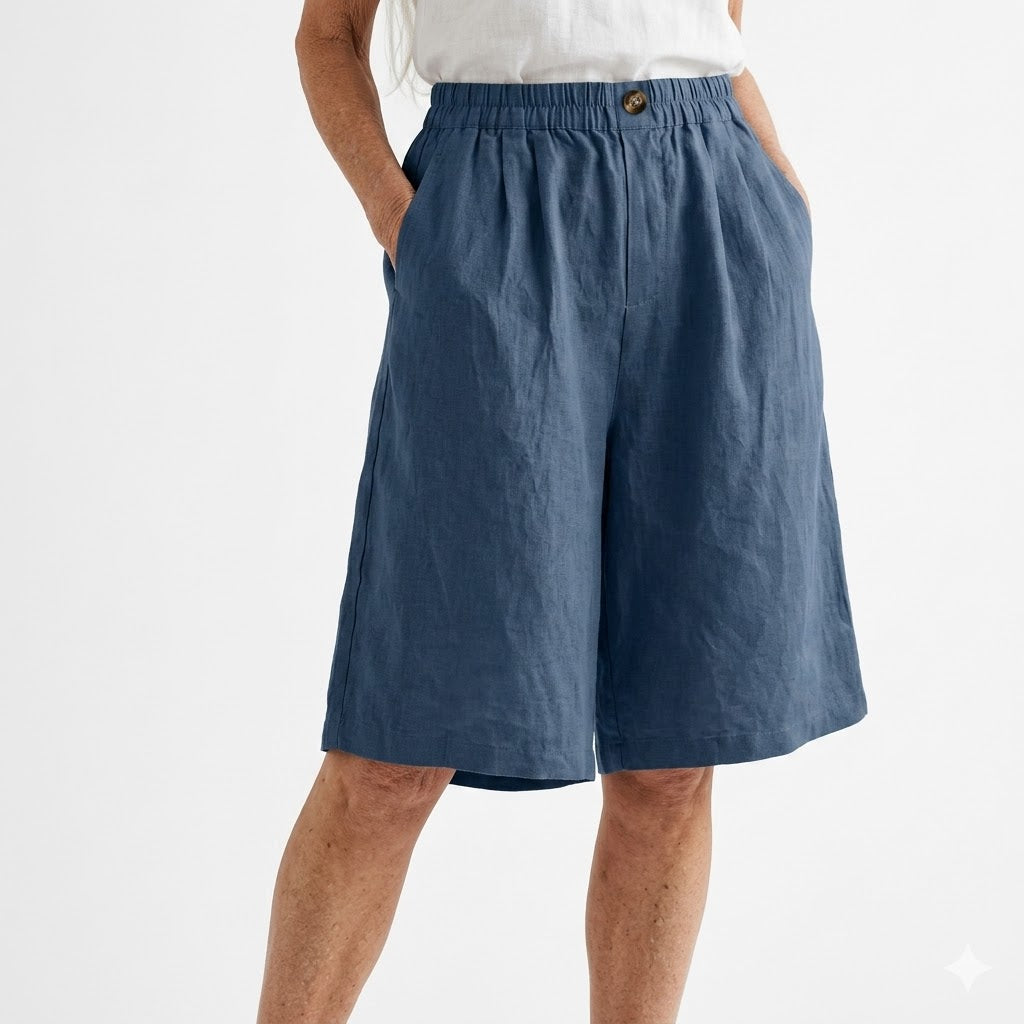 Wandeline™ — Pantalones cortos holgados con cintura elástica.