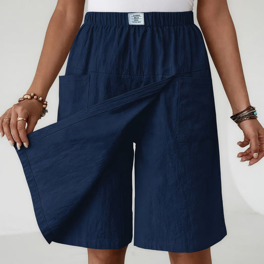 Libertine™ - Falda-pantalón con cintura elástica y bolsillos