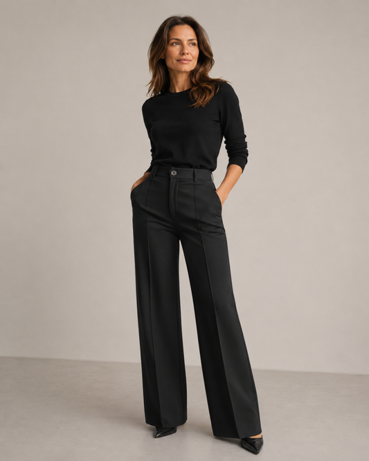 Jessica | Pantalón Elegante de Cintura Alta