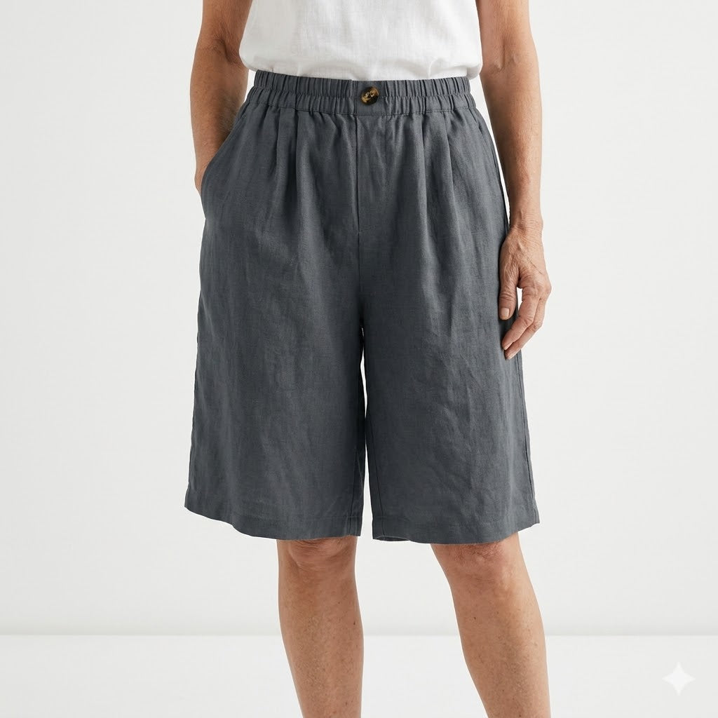 Wandeline™ — Pantalones cortos holgados con cintura elástica.