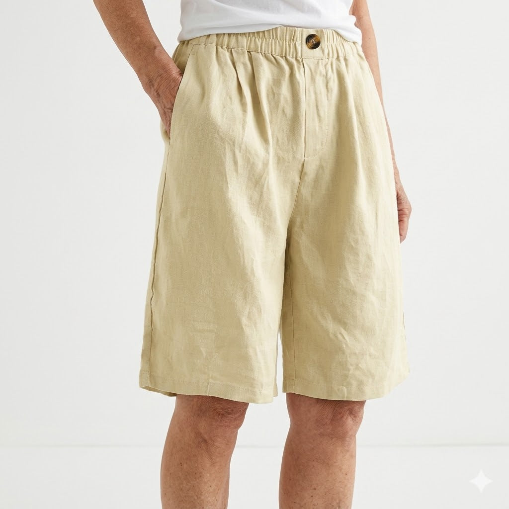 Wandeline™ — Pantalones cortos holgados con cintura elástica.
