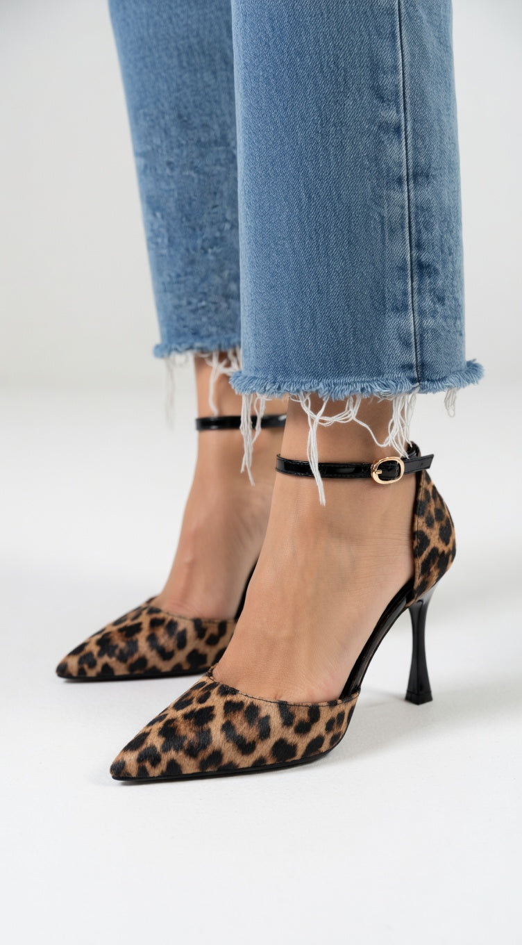 Léontine™ — Zapatos de tacón elegantes, con estampados atrevidos y muy femeninos