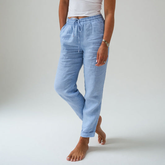 Albertine™ — Pantalones de algodón 100 %, de corte fluido y gran comodidad