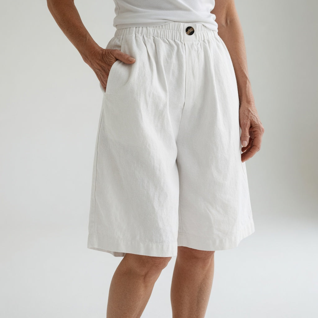 Wandeline™ — Pantalones cortos holgados con cintura elástica.