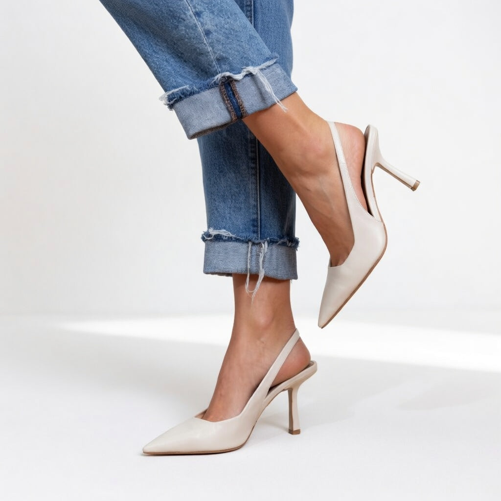 Élissane™ — Zapatos de tacón abiertos, elegantes, femeninos y ergonómicos
