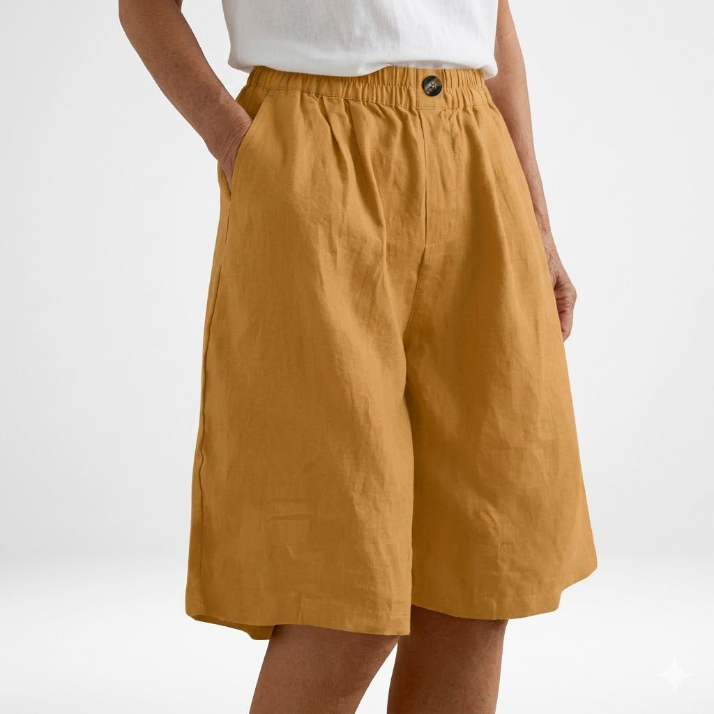 Wandeline™ — Pantalones cortos holgados con cintura elástica.