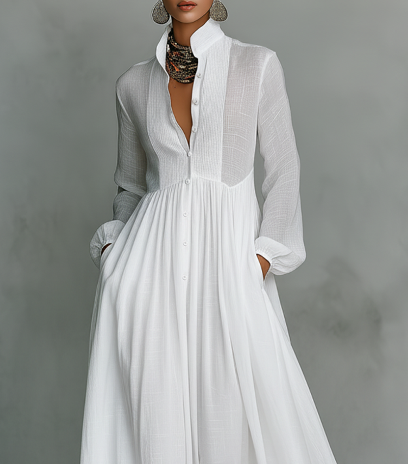 Élisa™ — Vestido largo minimalista y elegante