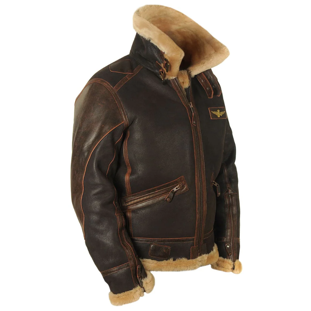 Marco| Chaqueta de piloto elegante Maverick