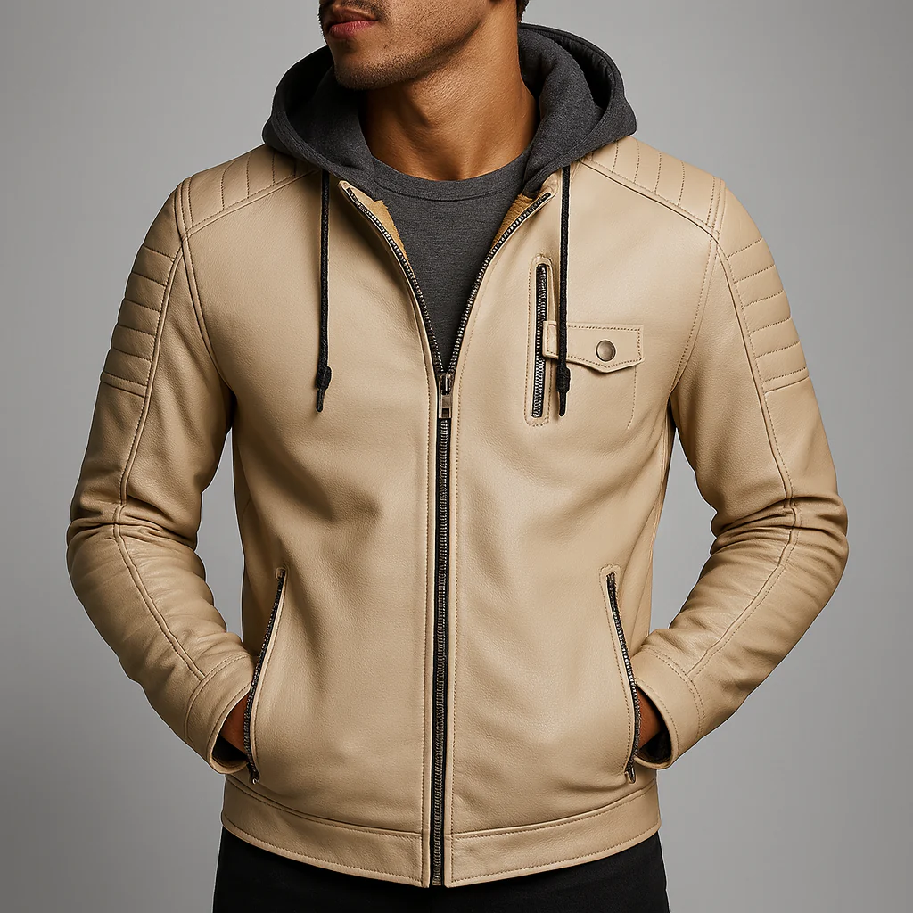 Kev| Chaqueta elegante con capucha