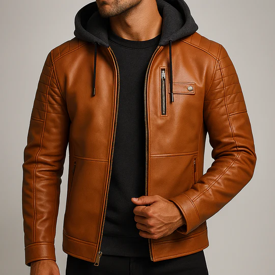 Kev| Chaqueta elegante con capucha