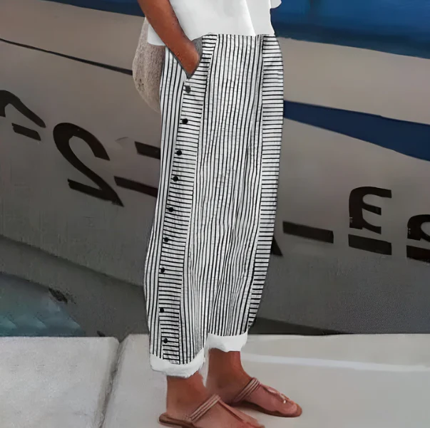 Pantalón fluido que estiliza – cómodo y perfecto para verano