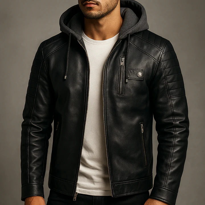 Kev| Chaqueta elegante con capucha