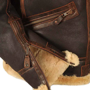 Marco| Chaqueta de piloto elegante Maverick