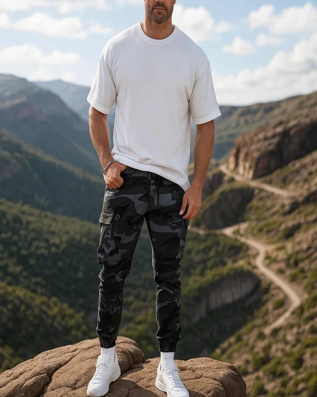 John| Pantalones de camuflaje