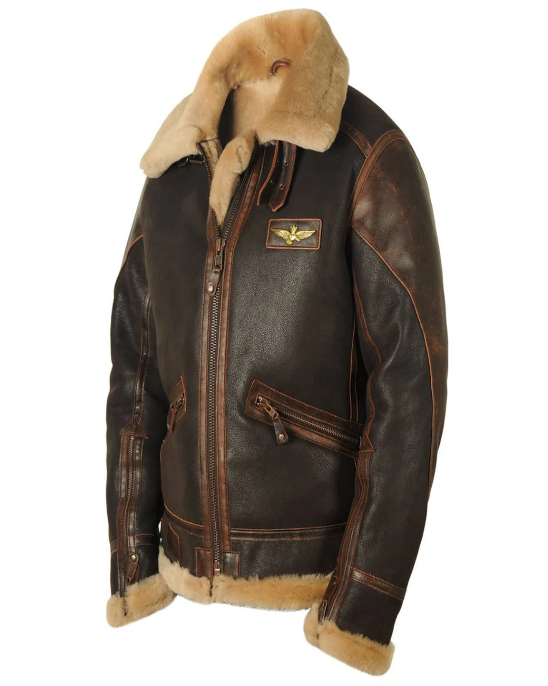 Marco| Chaqueta de piloto elegante Maverick