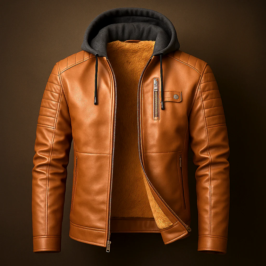 Kev| Chaqueta elegante con capucha