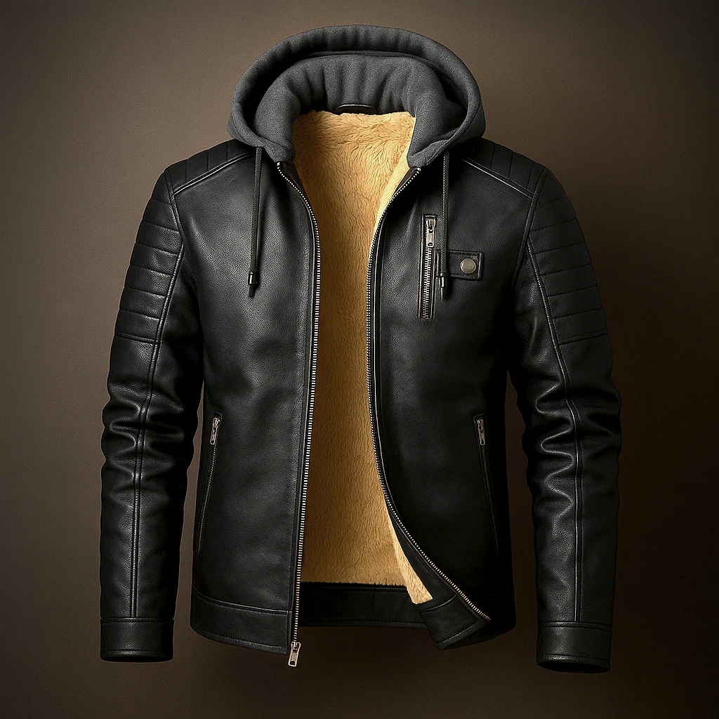 Kev| Chaqueta elegante con capucha
