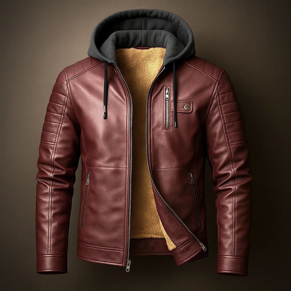Kev| Chaqueta elegante con capucha