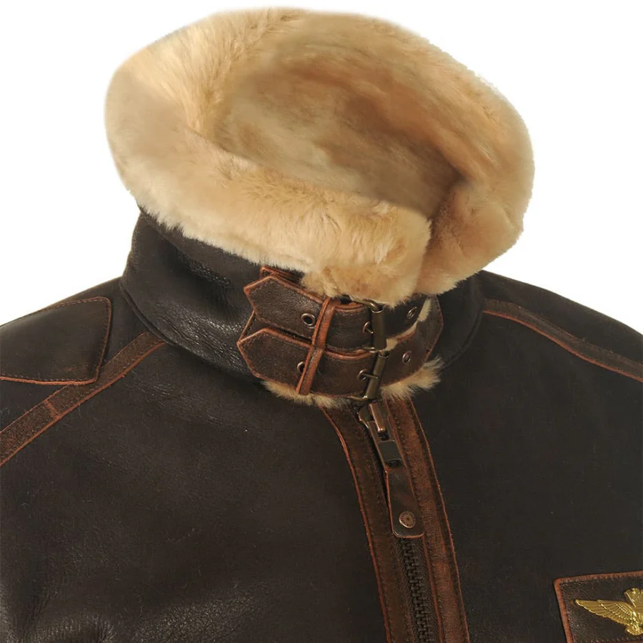 Marco| Chaqueta de piloto elegante Maverick