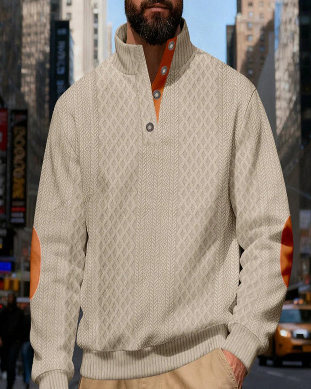 Leandro| Jersey De Lana Sustentable