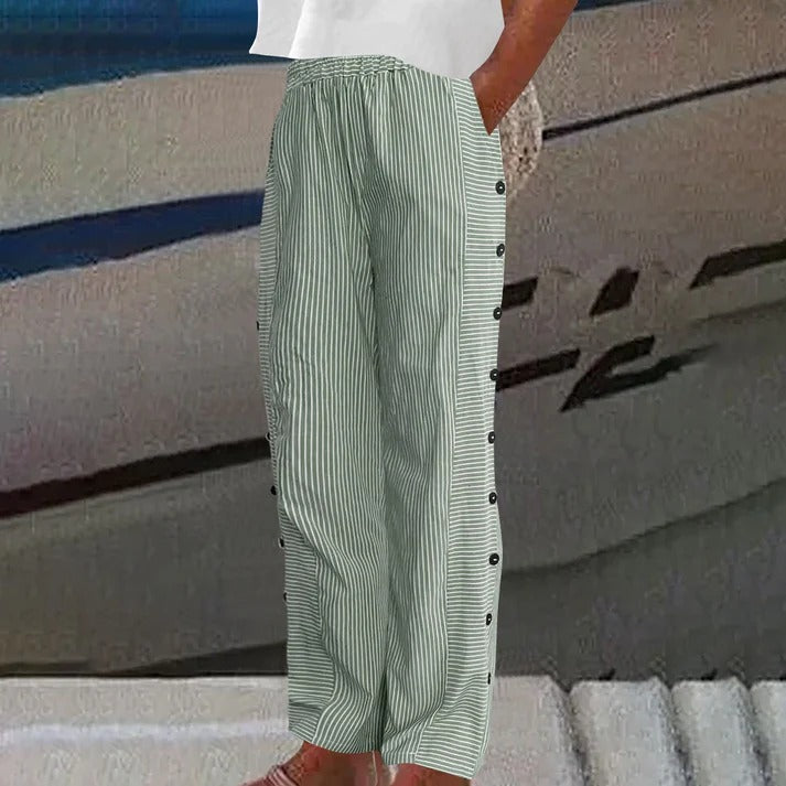 Pantalón fluido que estiliza – cómodo y perfecto para verano
