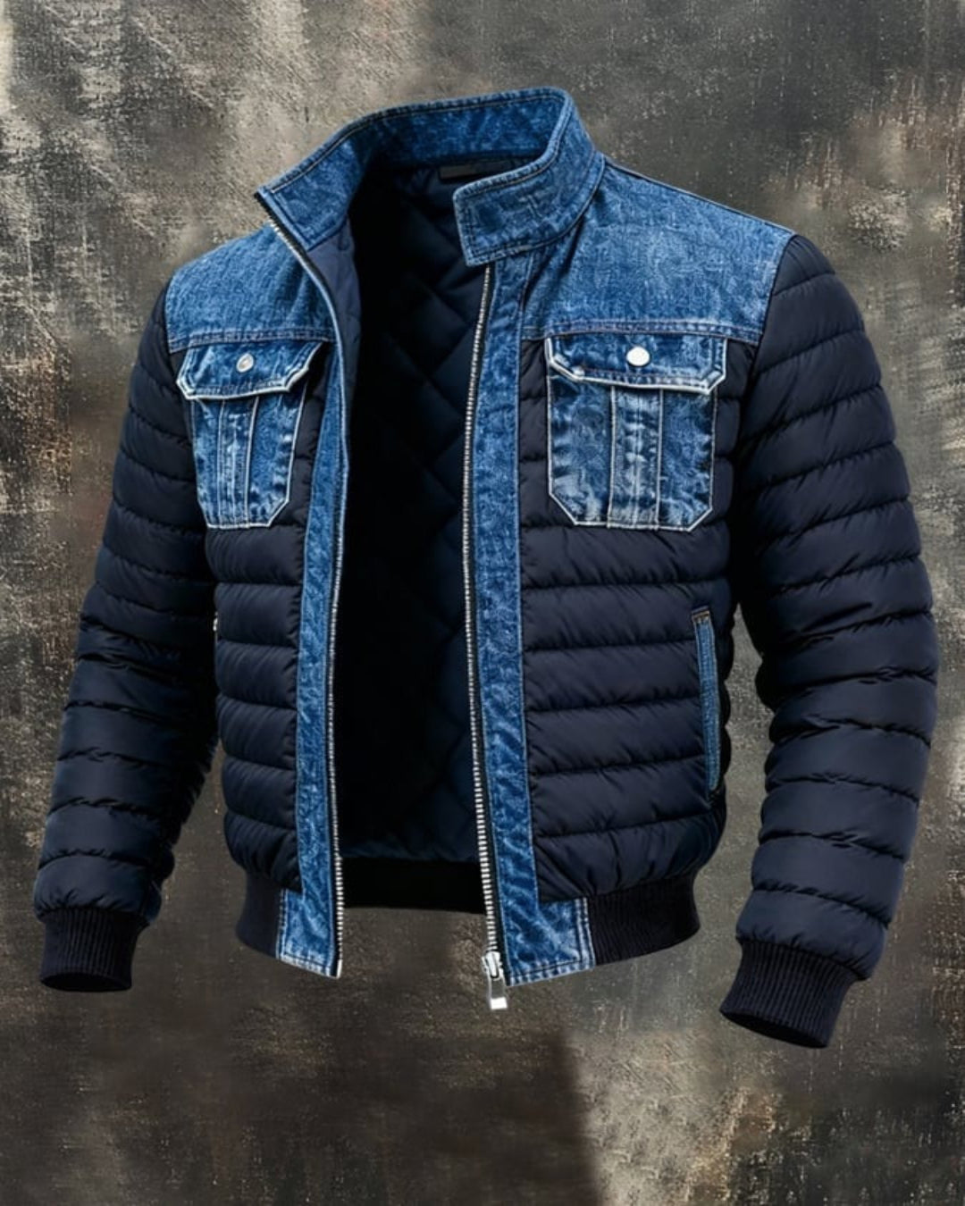 Jairo| Chaqueta Elegante Con Doble Acolchado