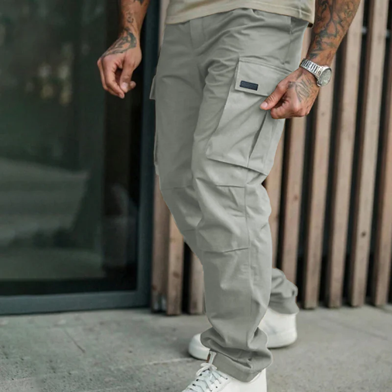 Jake| Pantalones Cargo Con Bolsillos