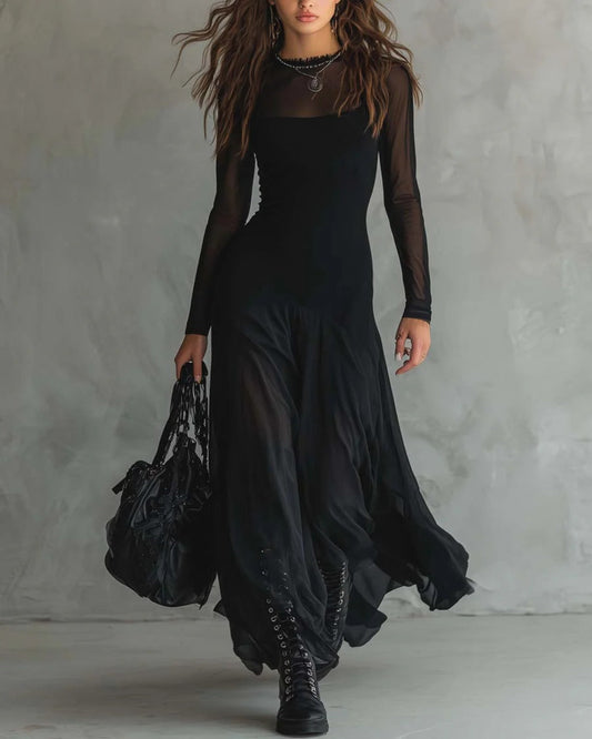 Noa| Vestido Camy Negro