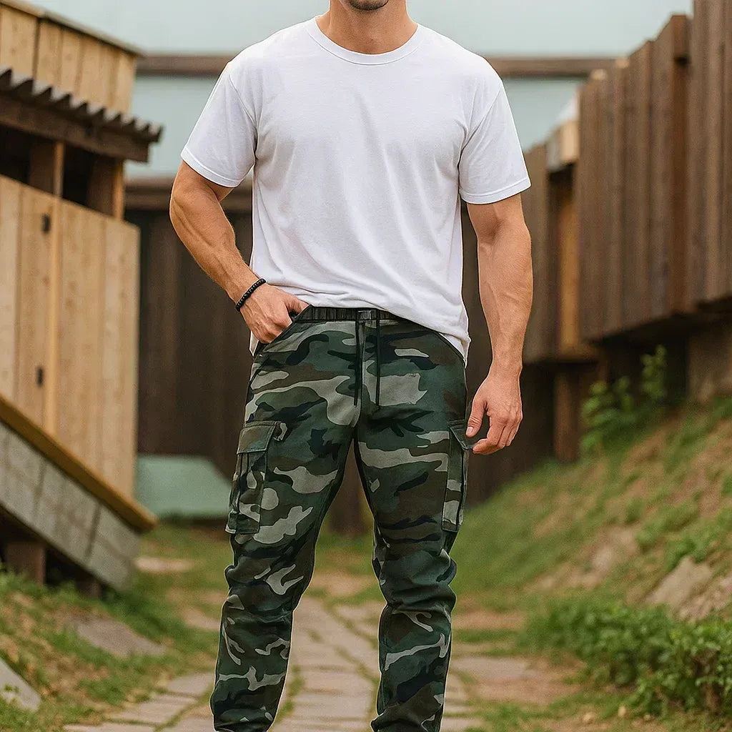 John| Pantalones de camuflaje