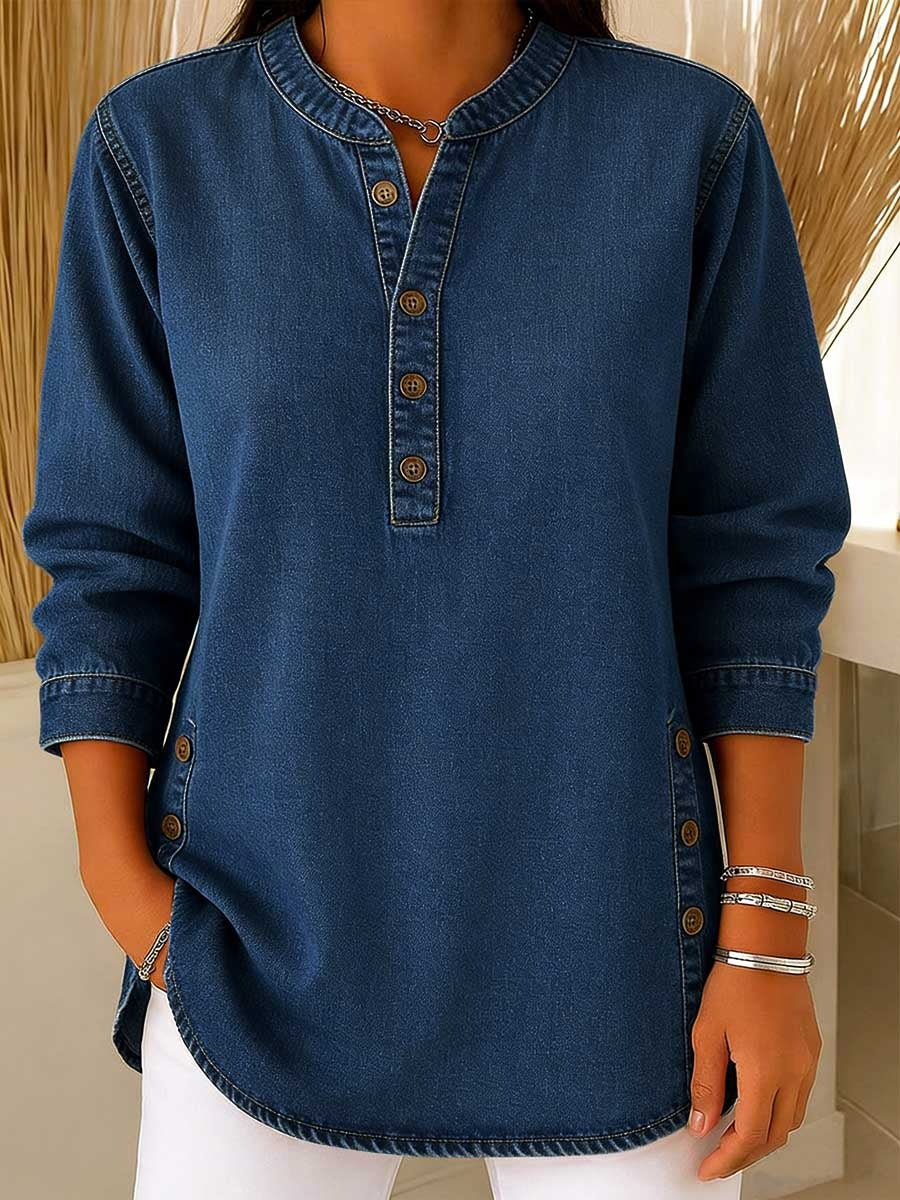 Mika| Camisa vaquera informal suave