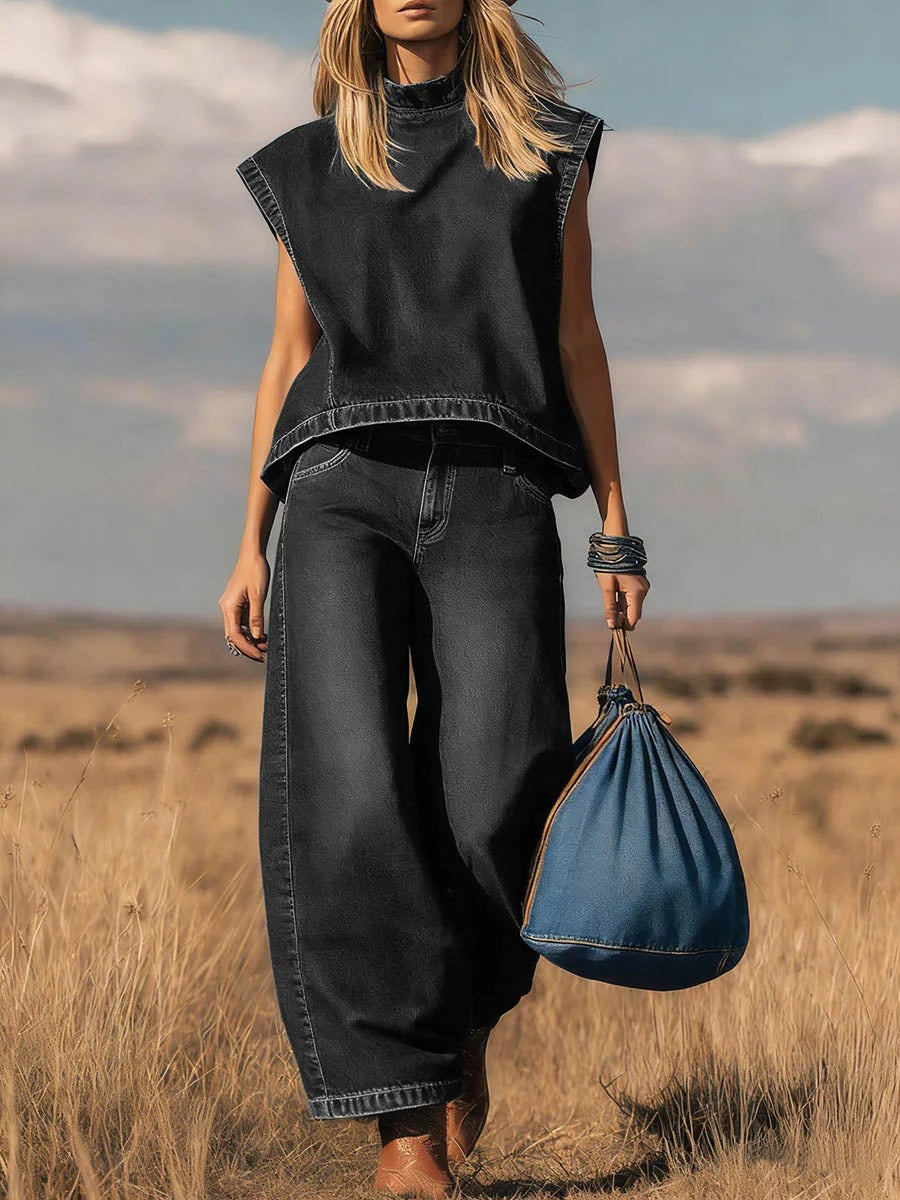 Melisa| Conjunto vaquero suave
