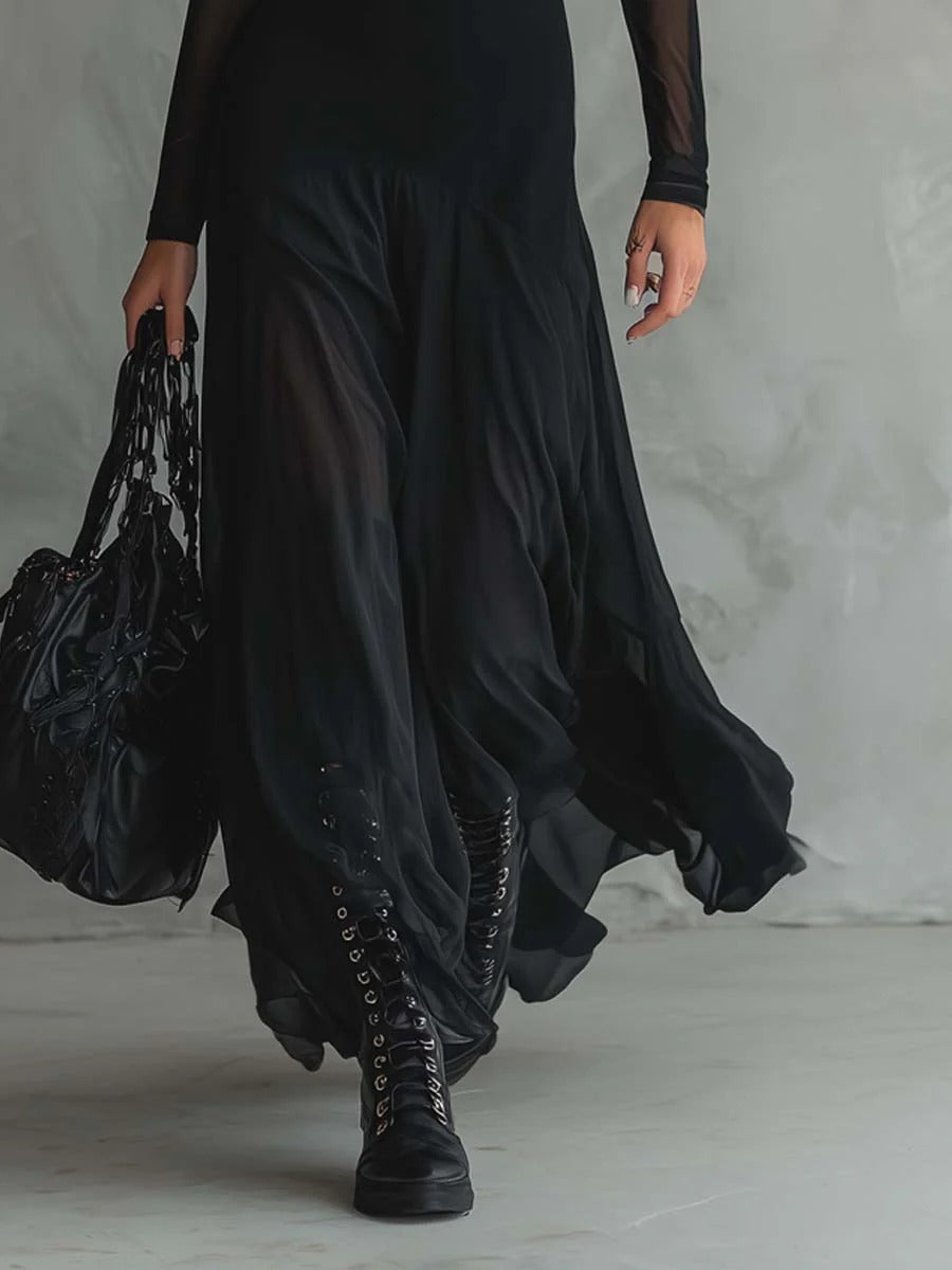 Noa| Vestido Camy Negro