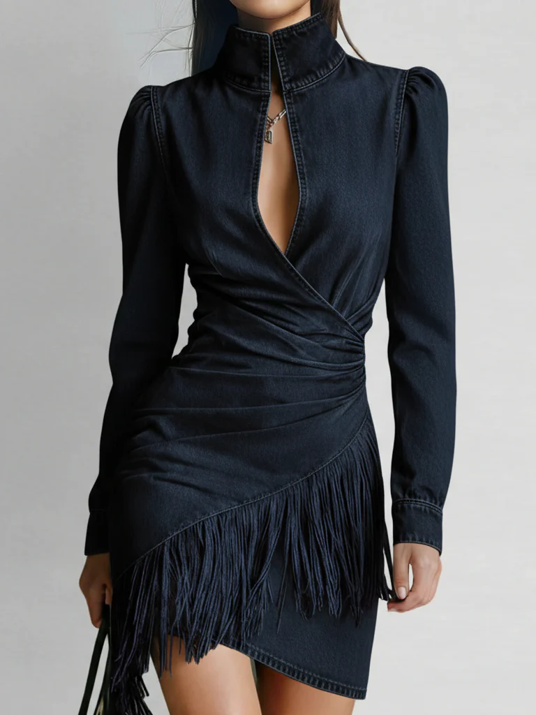 Mía| Vestido Vaquero Elegante