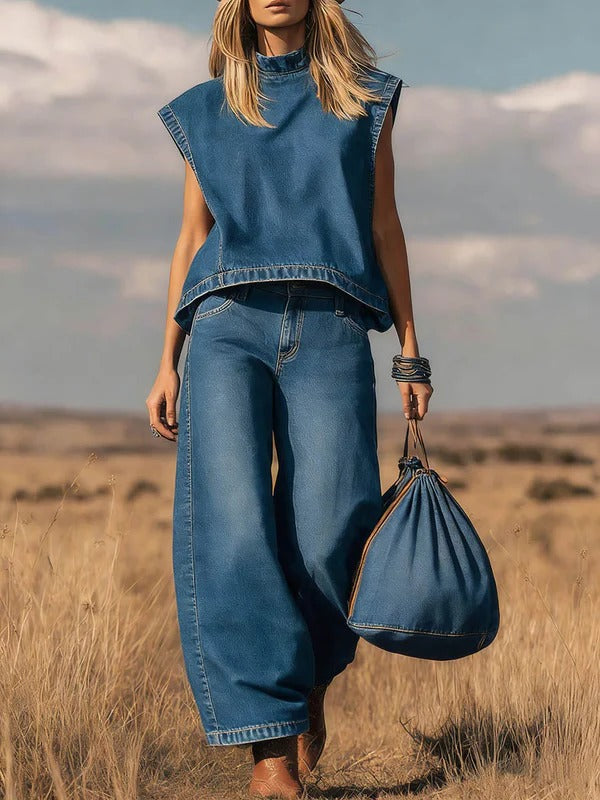 Melisa| Conjunto vaquero suave
