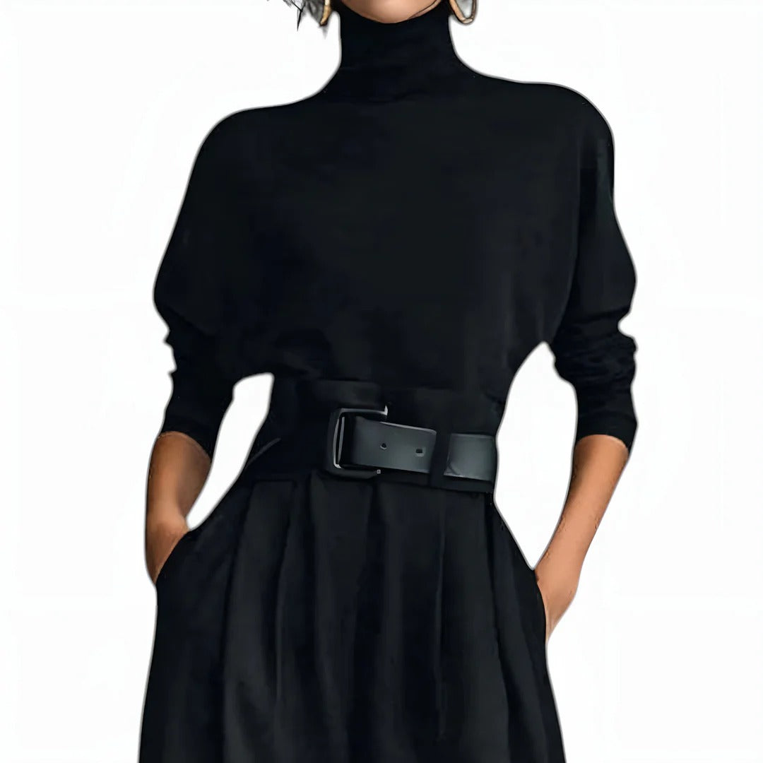 Criss| Mono Elegante Con Cuello Alto