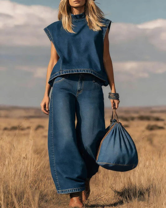 Melisa| Conjunto vaquero suave